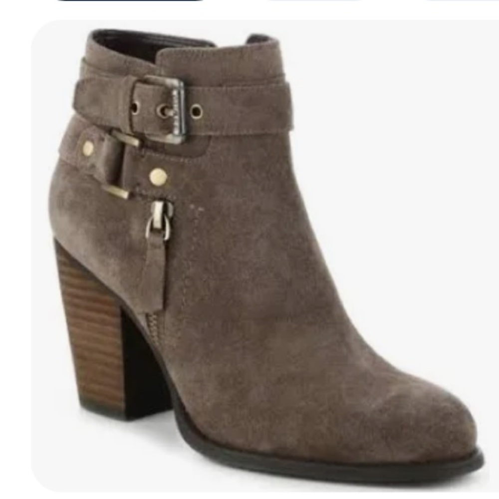 GUESS Floora Suede Ankle Boots - Picture 2 of 10